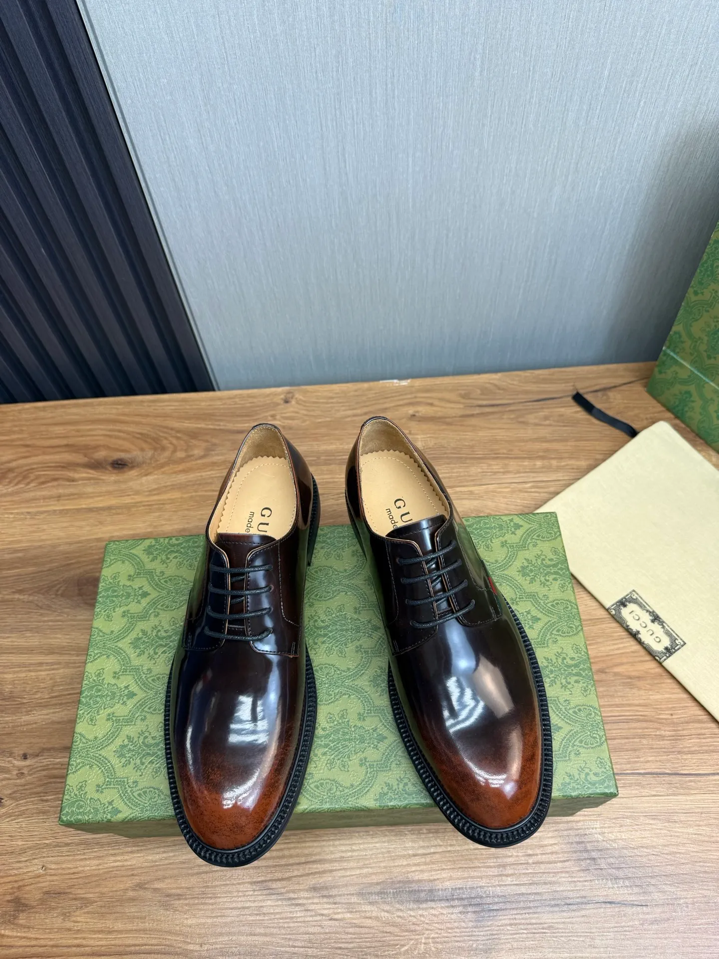 Factory price 520💰 ＧＵＣＩＩ Men's business casual leather shoes, luxurious and noble👞All imported original brand leather, just to create a more comfortable wearing experience, upper: original cowhide ➕Imported full cow lining, original outsole ✔️36-45 (45 non-returnable)